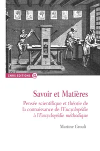Savoir et Matières_cover
