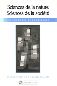 Sciences de la nature, sciences de la société_cover