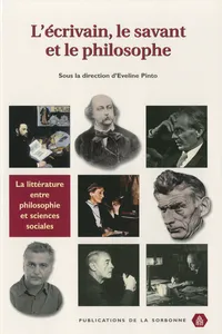 L'écrivain, le savant et le philosophe_cover