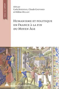 Humanisme et politique en France à la fin du Moyen Âge_cover