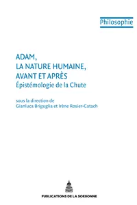 Adam, la nature humaine, avant et après_cover