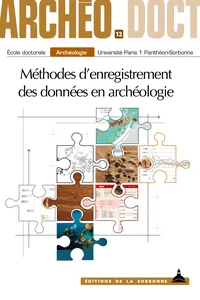 Méthodes d’enregistrement des données en archéologie_cover
