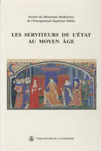 Les serviteurs de l'État au Moyen Âge_cover