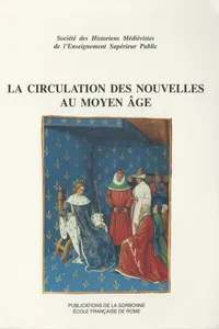 La circulation des nouvelles au Moyen Âge_cover