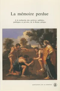 La mémoire perdue_cover
