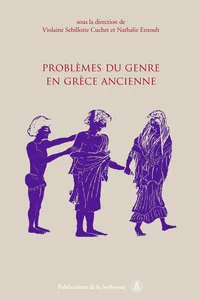 Problèmes du genre en Grèce ancienne_cover