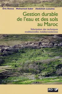 Gestion durable des eaux et des sols au Maroc_cover