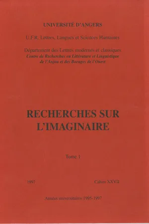 37 études critiques : littérature générale, littérature française et francophone, littérature étrangère