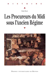 Les procureurs du midi sous l'Ancien Régime_cover