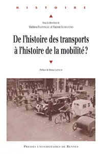De l'histoire des transports à l'histoire de la mobilité ?_cover