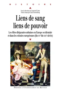 Liens de sang, liens de pouvoir_cover