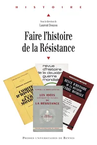 Faire l’histoire de la Résistance_cover