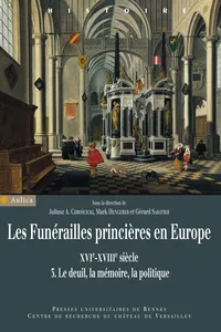 Les funérailles princières en Europe_cover
