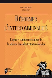 Réformer l'intercommunalité_cover