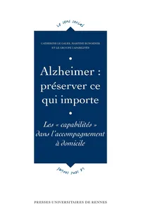Alzheimer : préserver ce qui importe_cover