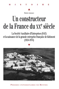 Un constructeur de la France du xxe siècle_cover