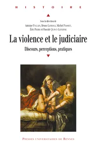 La violence et le judiciaire_cover
