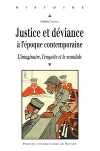 Justice et déviance à l'époque contemporaine_cover