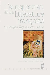 L'autoportrait dans la littérature française_cover