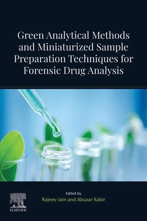 Green Analytical Methods and Miniaturized Sample Preparation techniques for Forensic Drug Analysis