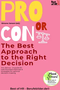 Pro Or Con – The Best Approach to the Right Decision_cover