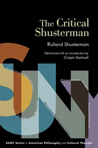 The Critical Shusterman_cover