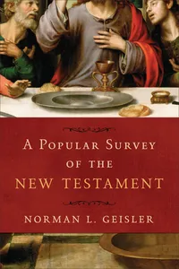 A Popular Survey of the New Testament_cover