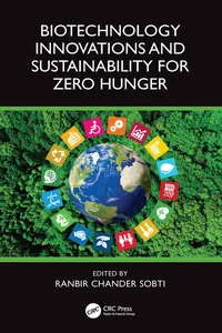 Biotechnology Innovations and Sustainability for Zero Hunger_cover