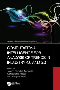 Computational Intelligence for Analysis of Trends in Industry 4.0 and 5.0_cover