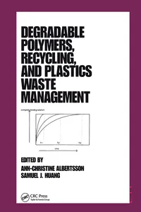 Degradable Polymers, Recycling, and Plastics Waste Management_cover