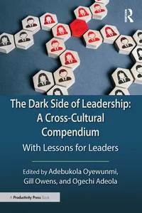 The Dark Side of Leadership: A Cross-Cultural Compendium_cover