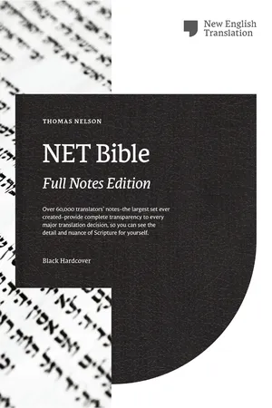 NET Bible, Full Notes Edition (NET)