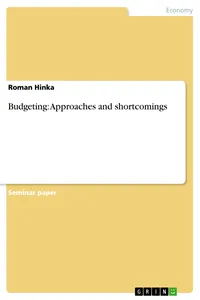 Budgeting: Approaches and shortcomings_cover