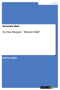 Zu: Sam Shepard - "Buried Child"_cover
