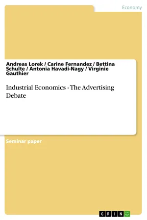 Industrial Economics - The Advertising Debate