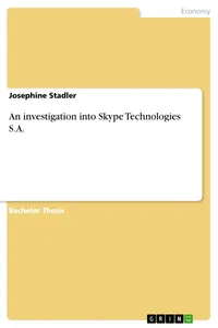 An investigation into Skype Technologies S.A._cover