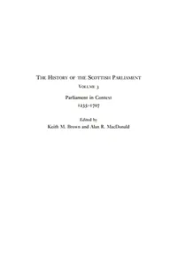 The History of the Scottish Parliament_cover