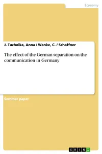 The effect of the German separation on the communication in Germany_cover