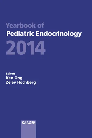 Yearbook of Pediatric Endocrinology 2014