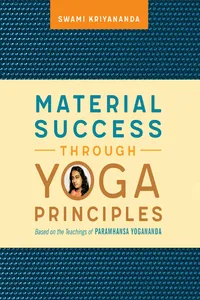 Material Success Through Yoga Principles_cover