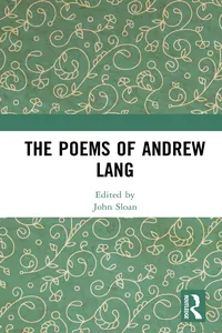 The Poems of Andrew Lang_cover