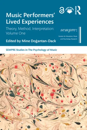 Music Performers' Lived Experiences