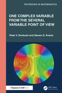 One Complex Variable from the Several Variable Point of View_cover
