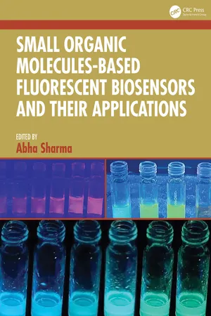 Small Organic Molecules-Based Fluorescent Biosensors and their Applications