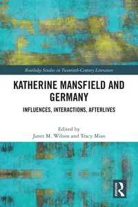 Katherine Mansfield and Germany_cover