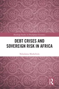 Debt Crises and Sovereign Risk in Africa_cover