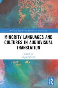 Minority Languages and Cultures in Audiovisual Translation_cover