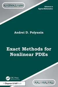 Exact Methods for Nonlinear PDEs_cover
