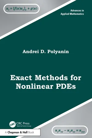 Exact Methods for Nonlinear PDEs