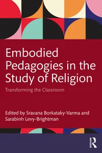 Embodied Pedagogies in the Study of Religion_cover